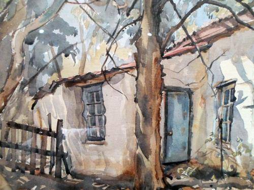 Maisie Waite - Old house - Magnificent! Bid now!!